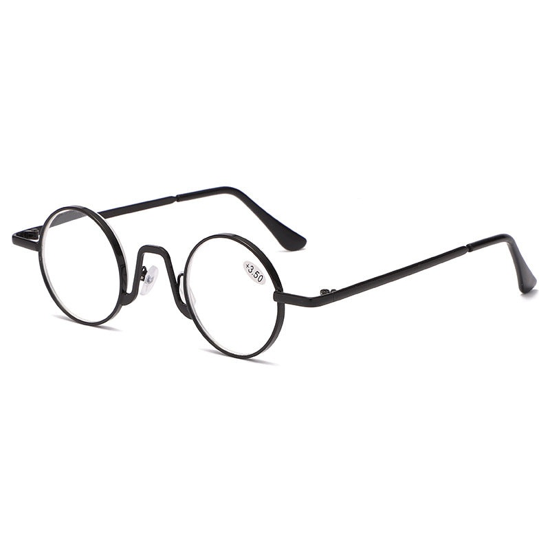MEN'S RETRO CASUAL ANTI-BLUE LIGHT READING GLASSES Black +1.00