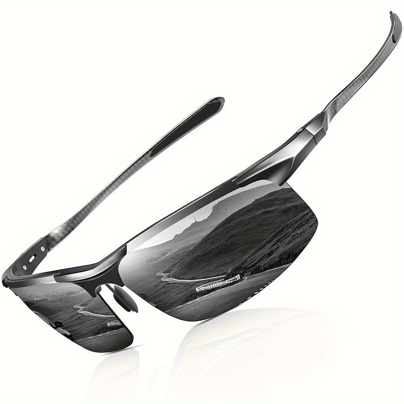 JOLLYNOVA Polarized Classic Sports Sunglasses Black