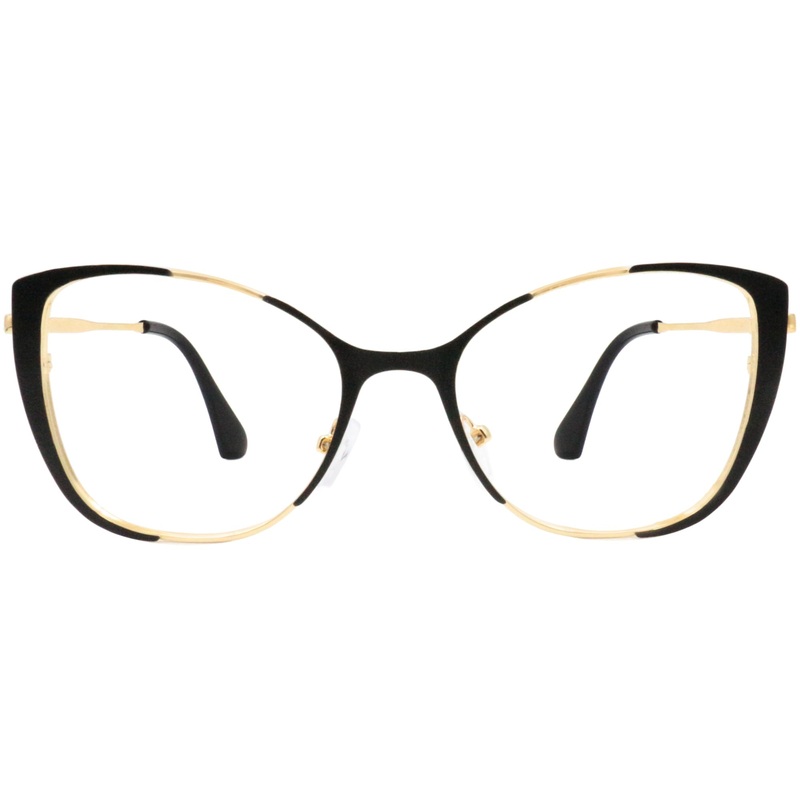Cat Eye Glasses FV116 Black