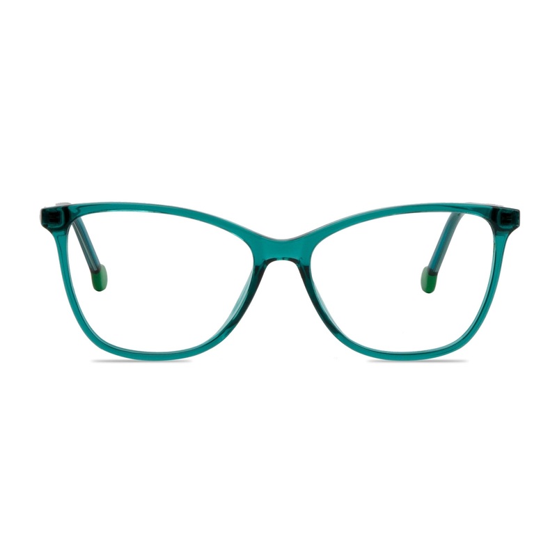 Cat Eye Glasses VK10070 Green