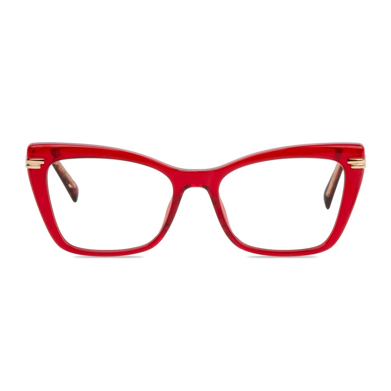 Cat Eye Glasses VK10082 Red