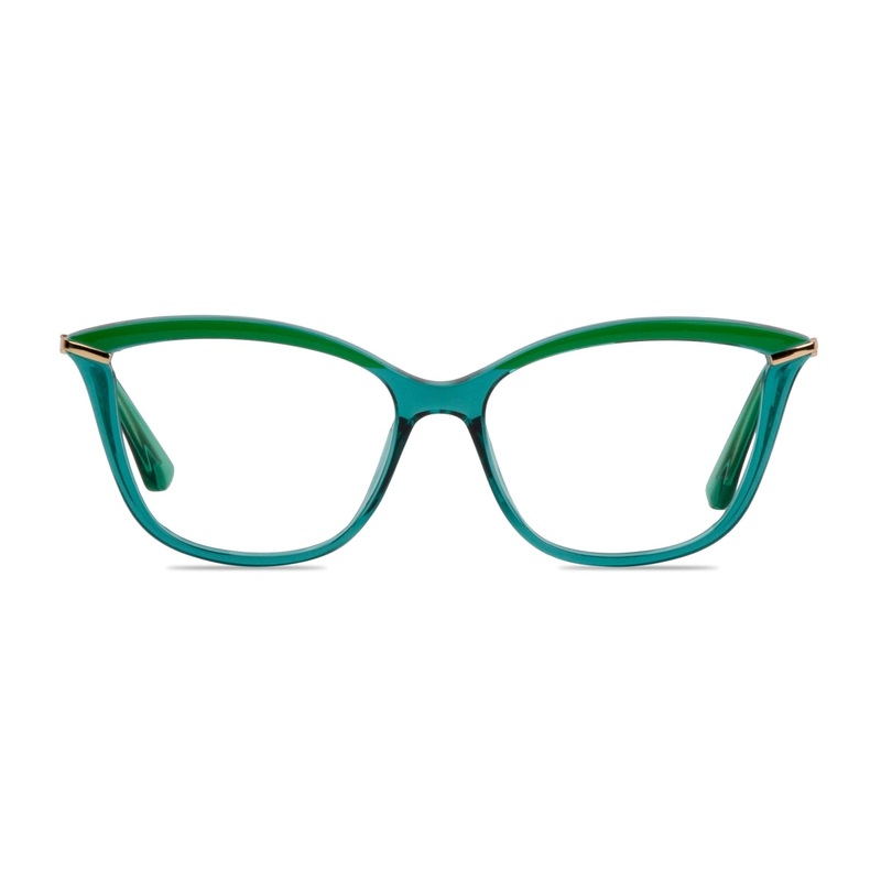Cat Eye Glasses VK10090 Green