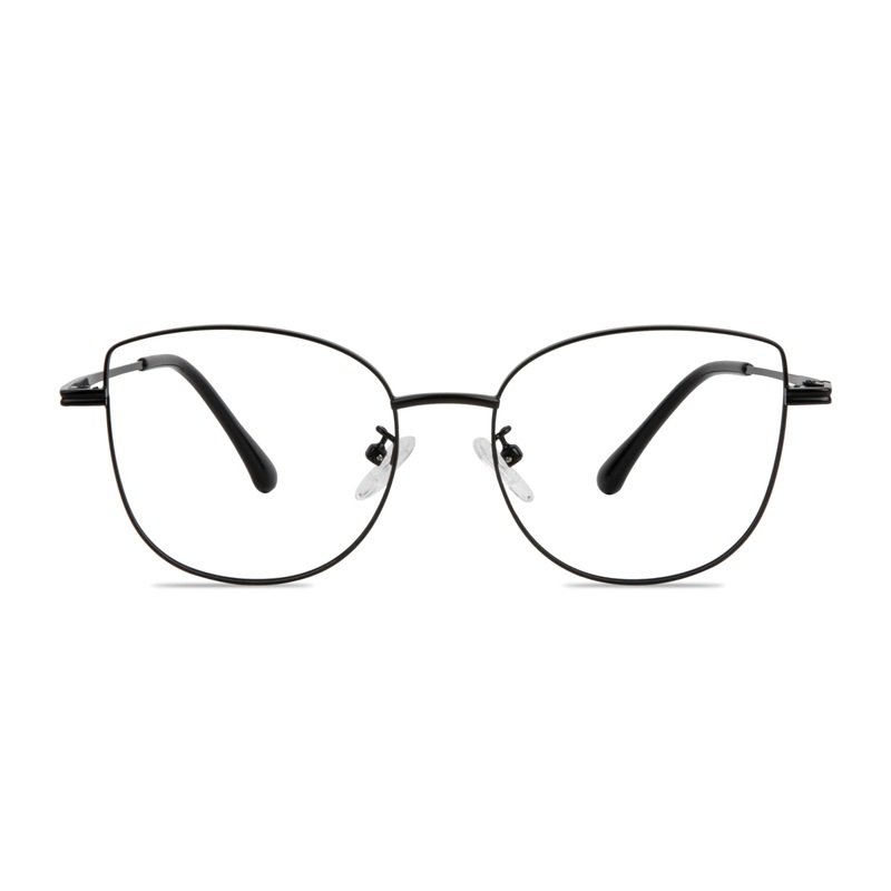 Cat Eye Glasses VK10114 Black