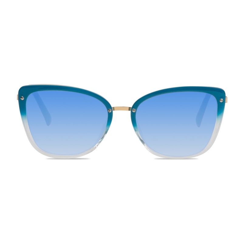 Cat Eye Glasses VK90016 Blue