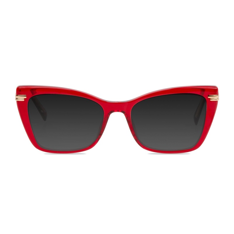 Cat Eye Glasses VK90021 Red