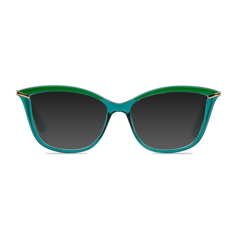 Cat Eye Glasses VK90029 Green
