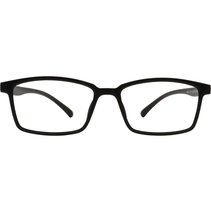 Rectangle Glasses FV110 Black