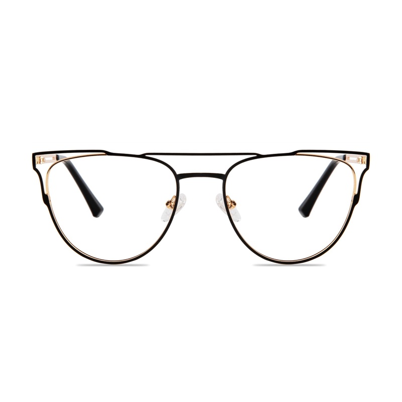 Aviator Glasses VK10359 Gold