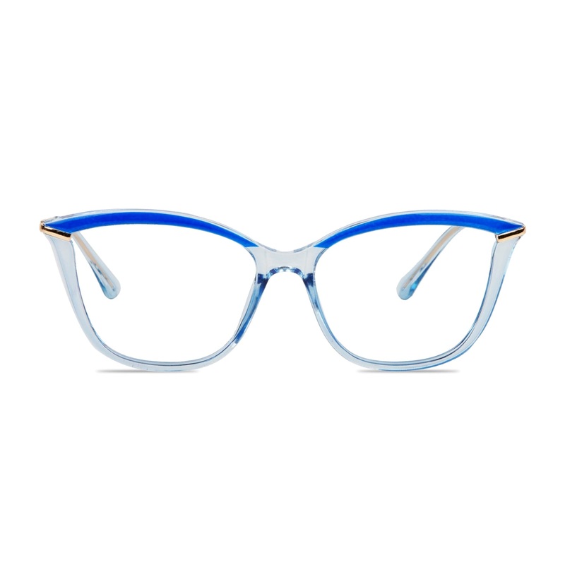 Cat Eye Glasses VK10094 Blue