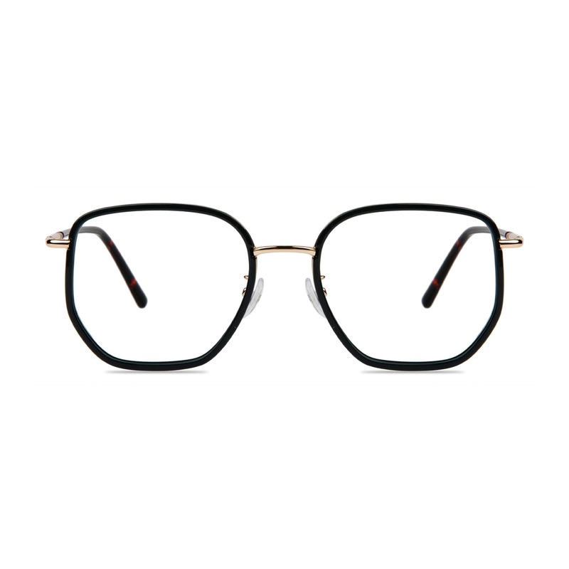 Geometric Glasses VK10263 Green