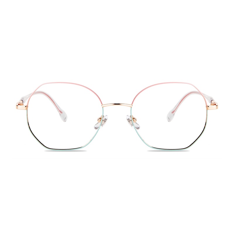 Geometric Glasses VK10280 Pink