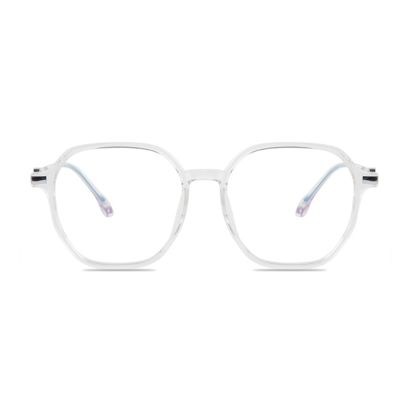 Geometric Glasses VK10334 Clear