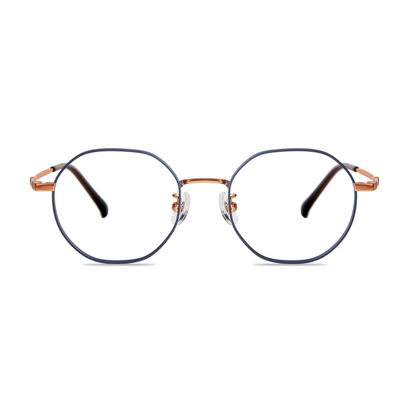Geometric Glasses VK10337 Grey