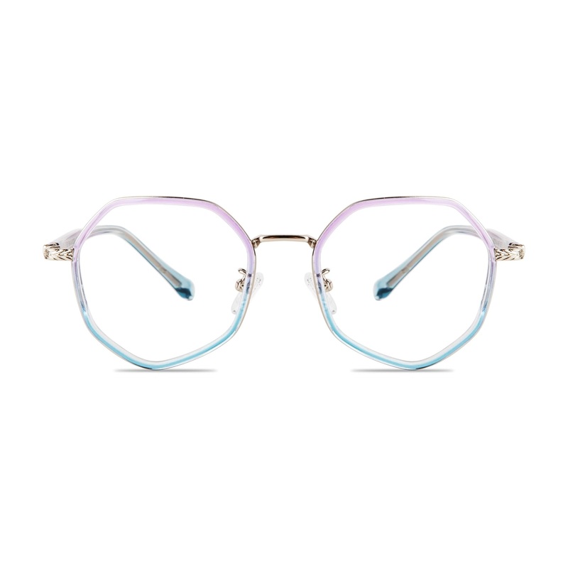 Geometric Glasses VK10354 Purple