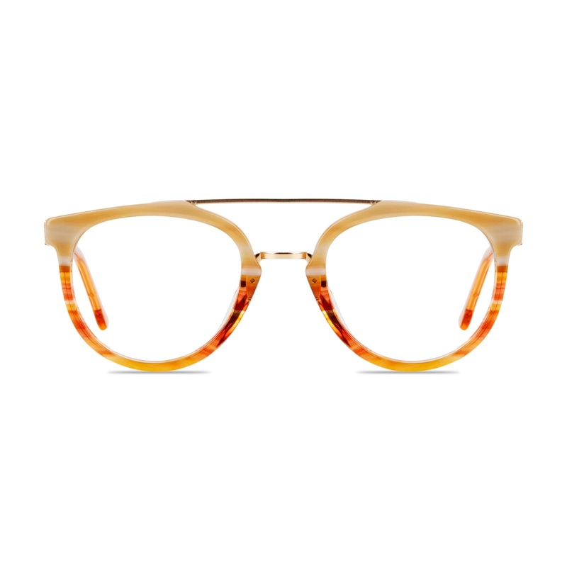 Aviator Glasses VK10412 Orange