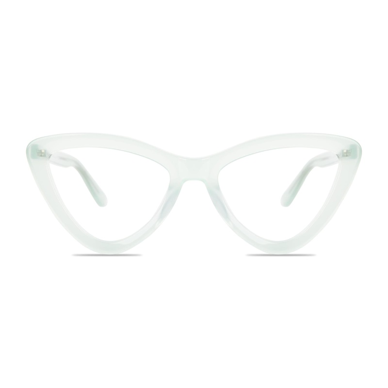 Cat Eye Glasses VK10549 Green