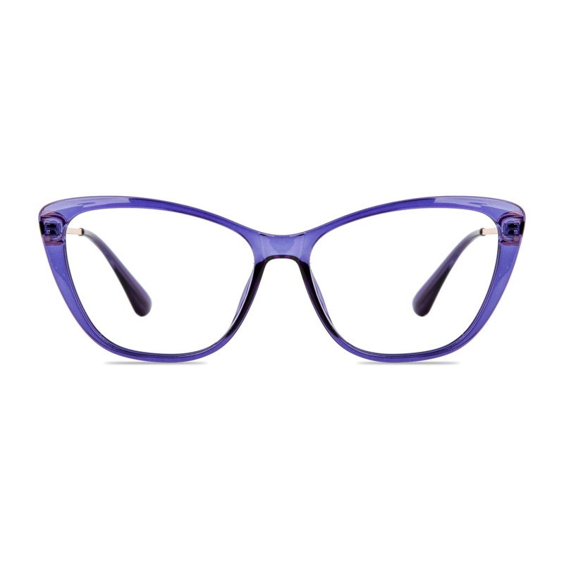 Cat Eye Glasses VK10553 Purple