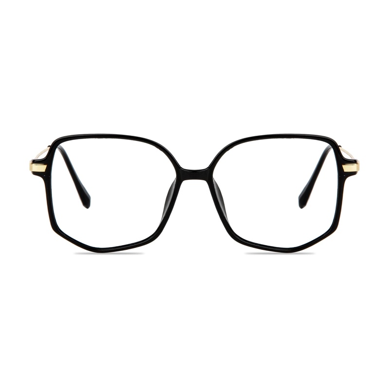 Geometric Glasses VK10397 Black