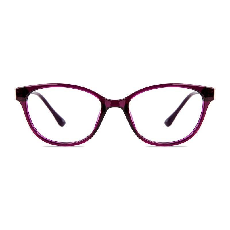 Oval Glasses VK10588 Purple