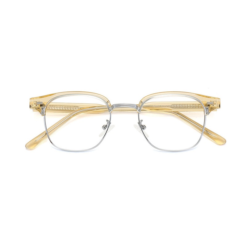 Browline Unisex Optical Computer Glasses VK2238 Yellow