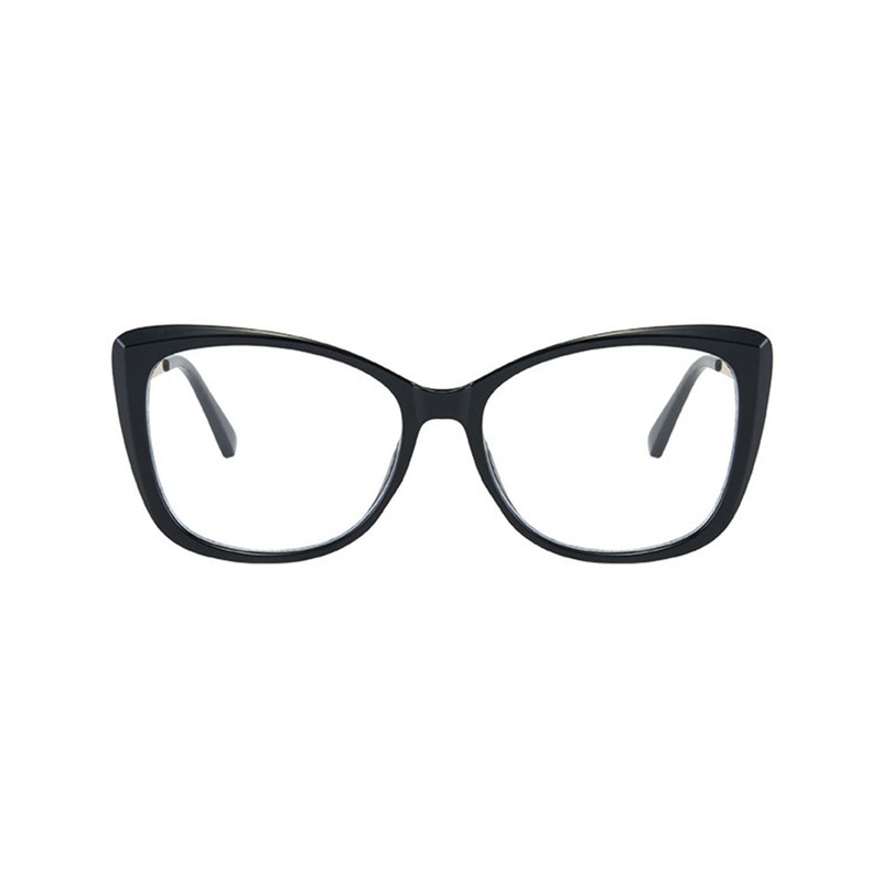 Cat Eye Glasses Frame Blue Light Blocking Eyewear for Women VK2133 Black