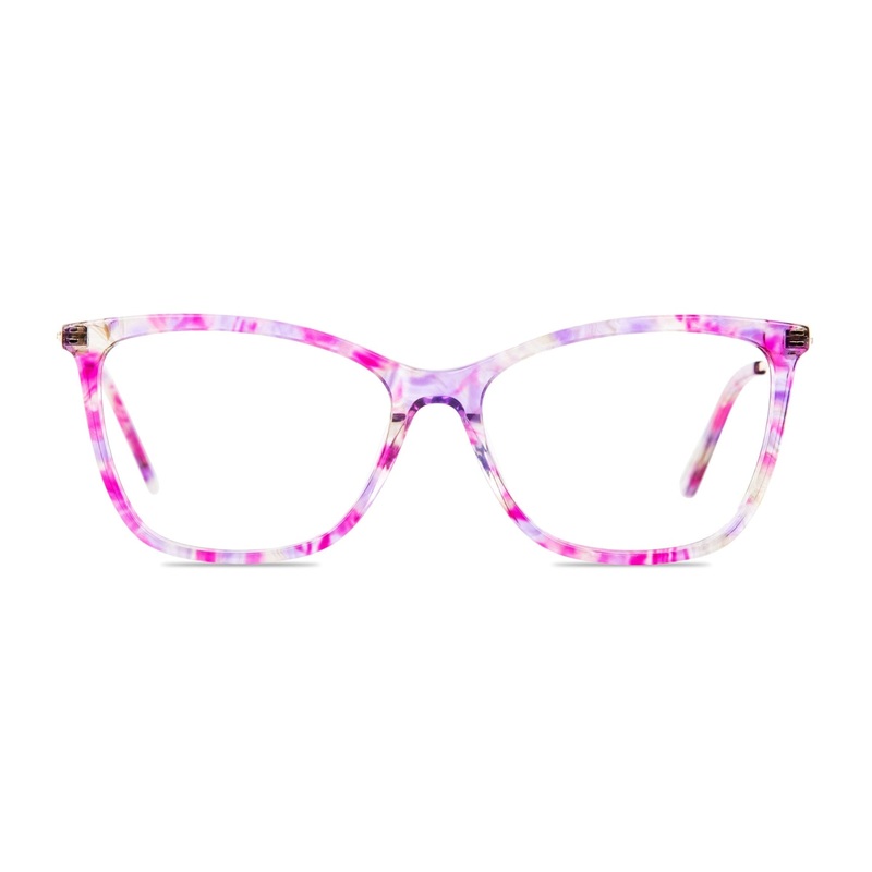 Cat Eye Glasses VK10613 Purple
