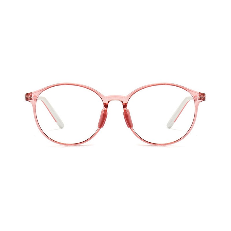 Children's Round Glasses Soft Silicone Nose Pads VK2146 Pink