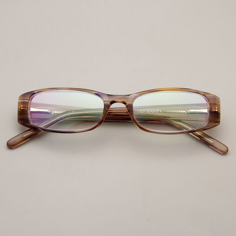 Classic Acetate Rectangle Reading Glasses VK2069 Purple