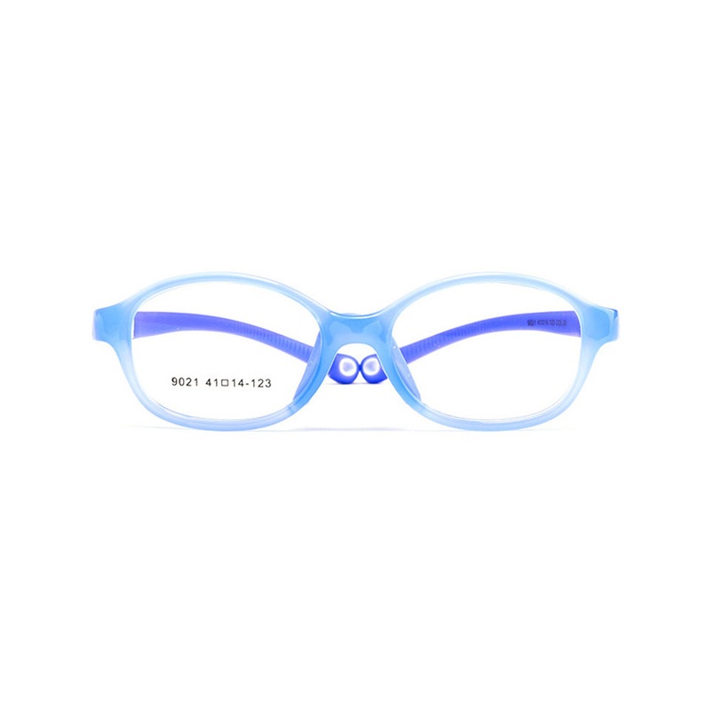 Kids Flexible Glasses Frames Silicone Material VK2105 Blue