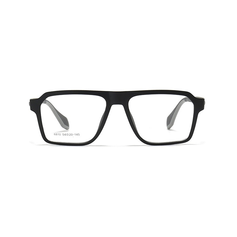 Men's Stylish Square Sports Glasses VK2206 Black