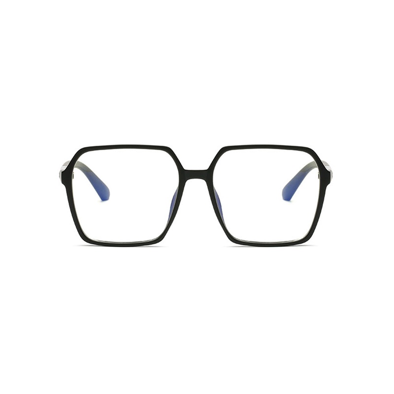Oversize Square Frames Stylish Unisex VK2099 Black