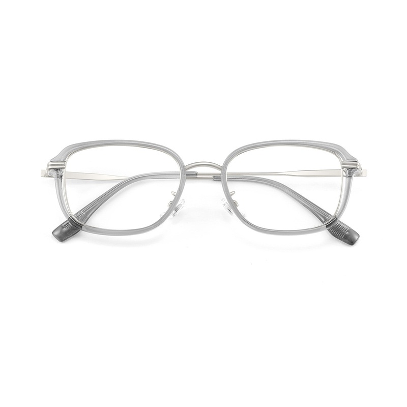 Rectangle Blue Light Blocking Glasses Computer Reading for Women & Men VK2071 Grey