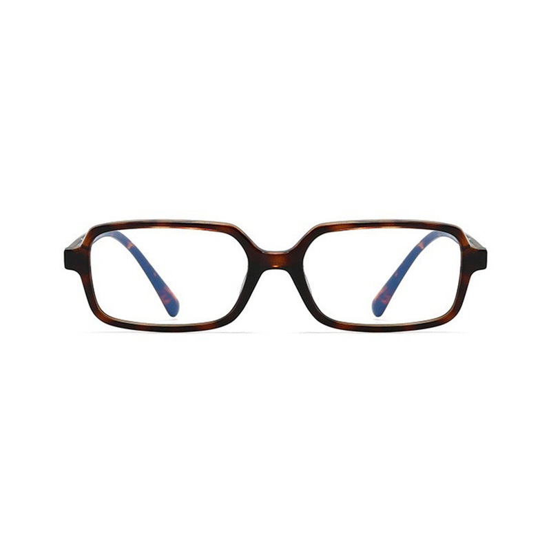 Rectangle Fashion Anti-blue Light Glasses Polarized Sunglasses VK2192 Tortoise