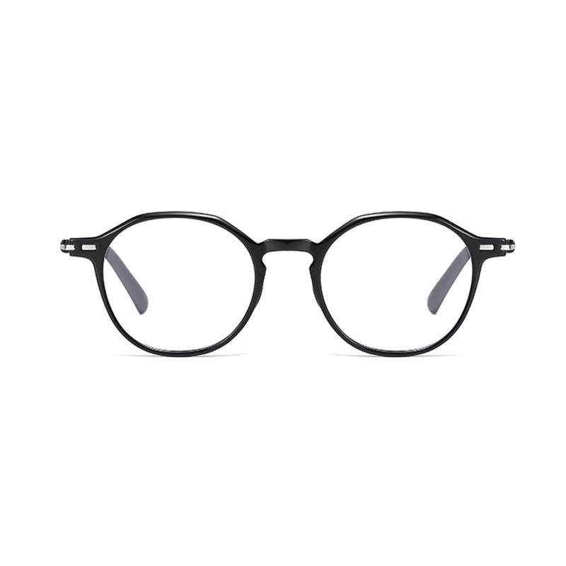 Lightweight Round Glasses Comfortable & Durable Eyewear VK2305 Black