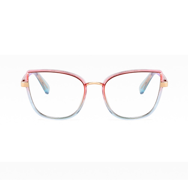 Womens Cat-Eye Gradient Fashion Glasses VK2317 Multicolor