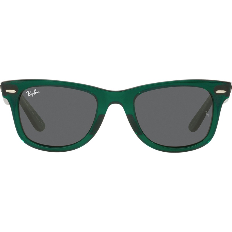 Wayfarer RB2140 6615B1 transparent green 50-22-150